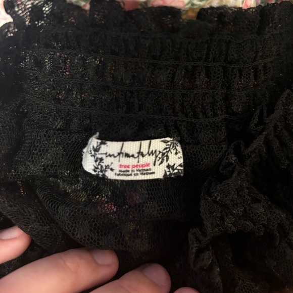 Free People - Intimately See Through Black Skirt - Picture 5 of 6